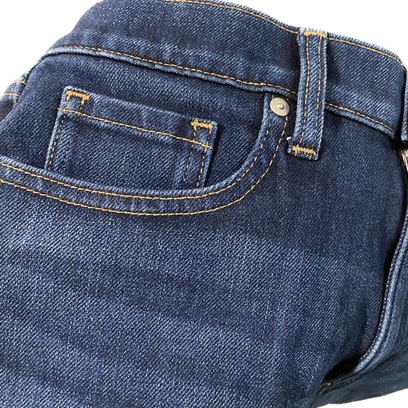 Banana Republic High Rise Slim in Dark Wash - Picture 5 of 8